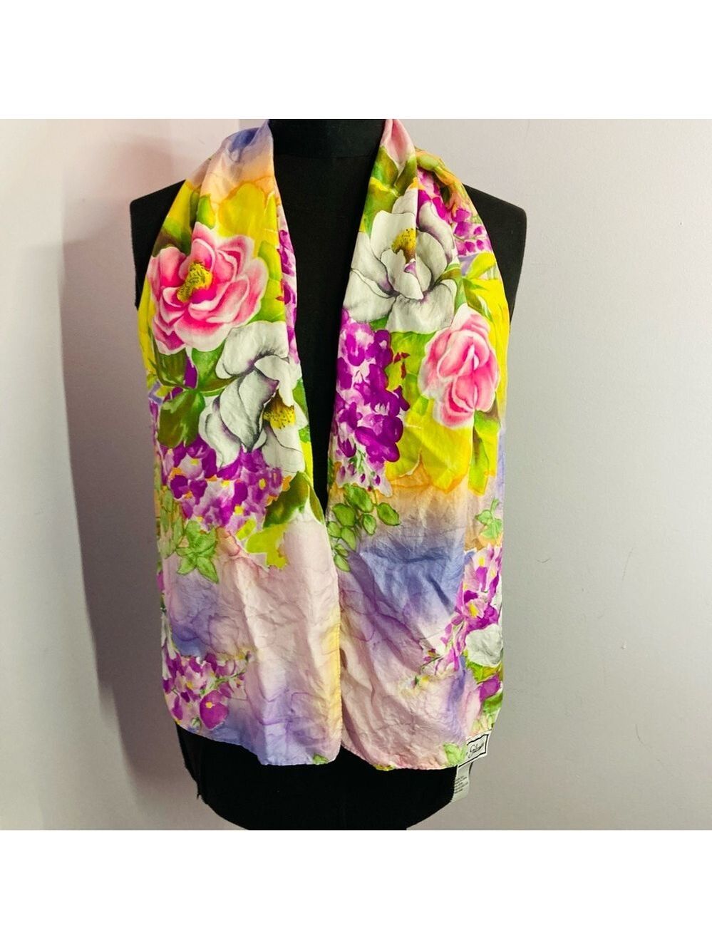 Silk Scarf-Diane Gilman